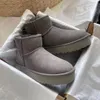 Botas de neve designer bota de inverno mulheres homens botas clássico marrom tornozelo bailey arco castanha curto seasalt