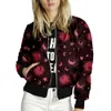 Womens Jassen Jas Star Moon Print Windscherm Kleding voor Vrouwen Koreaanse Dongdaemun Bombers Y2 Streetwear Ondersteuning Maatwerk 230808