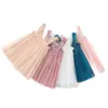 Girl's Dresses Gaun Peri Lembut Sayap Kupu-kupu Lucu Anak Perempuan Baru Musim Panas untuk Gaun Putri Jaring Selempang untuk Anak Perempuan Gaun Pesta Ulang