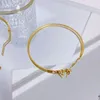 Link Bracelets Fascinating Stainless Steel Gold-plated Adjustable Luxury Selling Women's Jewelry