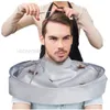 Schneiden Cape 1PC Wasserdicht Erwachsene Haar Mantel Faltbare Regenschirm Salon Barber Hause Friseur Abdeckung Tuch 230809