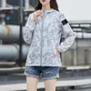 Fashionable Mens Hooded Sun Protection Clothing Summer Thin Camouflage Coat Men And Women Sun-Protective Outdoor Fishing Clothing Stone Jacket 633