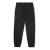 Métal Nylon Hommes Pantalons One Lens Logo Poche À Fermeture Éclair Mâle Chrome-R Vêtement Teint Pantalon De Survêtement Survêtement En Plein Air Casual CP Pantalon De Jogging