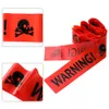 Inne imprezy imprezowe dostawy 2PCS Ustaw Halloween Tape Znaki TAPE PROPS WIND DANGER DANGER LINE DECORACJA BALLONY BALONY 230808