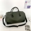 Duffel Bags High Quality Large Capacity Woven Leather Men's Handbag Travel Bag Shoulder Crossbody For Women Mala De Viagem