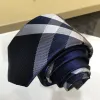 Designers 2023 Mens Tie Letters Silk Necktie 100 Handmade luxury skinny Brand Wedding Business Woven Stripe designer suit Tie box 2308097PE