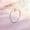 Anillos de racimo KOFSAC lindo/romántico delfín anillo para mujer Chic 925 plata esterlina 2023 Animal Simple joyería novia regalo