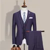 Men's Suits Custom Made Groom Wedding Dress Blazer Pants Business High-end Classic Trousers SA08-34599