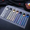 Dinnerware Sets 3Pcs/set Tableware Reusable Travel Cutlery Set Camp Utensils With Stainless Steel Spoon Fork Chopsticks For Indoor Outdoor