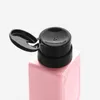 Storage Bottles 210ML Top Quality Empty Pump Dispenser Nail Polish Remover Bottle Liquid UV Gel Art Clean Acetone