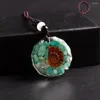 Pendentif Colliers Style En Gros 6 pcs Nature Pierre Résine Coquille D'escargot Femmes Collier Bijoux À La Main Professionnel Goutte