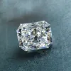 Diamantes soltos Corte radiante Pedras soltas soltas 0,2 ct a 13 ct Cor D VVS1 Lab Gemas soltas Pass Testador de diamante com certificado GRA 230808