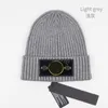 Elegante chapéu de pedra chapéu de malha gorro boné de caveira designer carta jacquard gorro ilha homens mulheres inverno quente chapéu de lã unissex bonés de esqui casquette