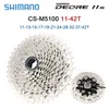 Bike Derailleurs Shimano Deore M5100 11 Speed Groupset Shift Derailleur MTB 11V Crankset 32T 34T 36T 11S K7 1142T51T Bicycle Chain BB52 MT501 230808