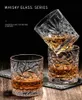 Crystal Whiskey Glass Old-fashioned Scotch Whisky Brandy Cocktail Perfect Gift for Couples Beer Rum Style Glassware HKD230809