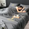 Bedding sets Summer Queen King Size Thin Comforter Bedding Sets Luxury Cool Quilt Bed Sheets and Pillowcases Home Air-conditioning Blankets 230809