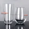 Home Drinks Creative Rum Bullet Crystal Glass Mug Gift Warhead Cocktail Glasses Shot Beer Cup With Bar Glasses Vodka Cup Whisky HKD230809