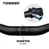 Bike Handlebars Components TOSEEK Mtb Carbon Handlebar Bicycle 318580720740760mm Matt Black For Mountain Accessories 230808