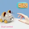 Electric RC Animals RC 1 10 Car Mini Remote Control For Kids Toy With Auto Follow Obstacle Avoidance Custom Tracks Functions 230808