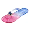 Slippers Comemore Women Transparent Beach Sandals Jelly Summer Flip Flops Woman Flat Shoes Outside Plus Size 41 Chaussure Femme 230808