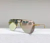 Randloze Pilot Ash Zonnebril Goud Metaal Donkergrijs Lens Heren Zomer Sunnies gafas de sol Sonnenbrille UV400 Brillen met Doos 3OJ9