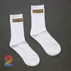 Herrstrumpor Rhude Socks High Quality Cotton European American Street Trend Men Women Socks Simple Letter Rhude Par In-tube Socks S06