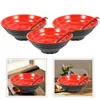 Bowls Ramen Bowl Set Japanese Style Oodles Noodles Restaurant Household Soup Spoon Pasta Microwave Cooker Multi-use Delicate