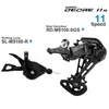 自転車derailleurs shimano deore m5100 m5120 11vグループセットシフターリアデレイラーシャドウrd 1x11Speed MTBバイク230808のオリジナルパーツ