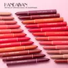 Lipstick HANDAIYAN rotary shaving dualuse lipstick pen 6 sets lipliner set make up 230808