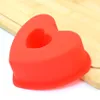 Heart-shaped cake mold two silicone mold trumpet love shape can be steamed high temperature resistant cartoon steamed cakes rice cakes baking Christmas