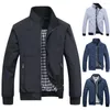 Männer Jacken Qualität Hohe Männer Casual Jacke Mäntel Frühling Regelmäßige Dünne Mantel Für Männer Großhandel Plus Größe M-3XL 4XL