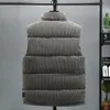 Herrarna ner parkas herrmode down jacka parka väst kappa kvinnors bomullsjacka vinter kappa utomhus mode klassisk avslappnad varm unisex blixtlås vindtät stenrock