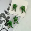 Style européen et américain nouvelles boucles d'oreilles grenouille femme transfrontalière personnalisé mignon animal boucles d'oreilles rétro clips d'oreille sans trous d'oreille 00001811