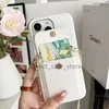 Lüks Tasarımcı Donanım Omuz Kayışı Telefon Kılıfları iPhone 13 14 Pro Max Case 12 11 Promax XR XS 7 8 Artı Cüzdan Para Tutucu Deri Kabuk