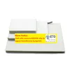 卸売ノートパッド最高の昇華ブランクA4 A4 A6ホワイトジャーナルノートブックPUレザーER熱伝達印刷バインダー内LL