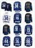 Hommes personnalisés Femmes Toronto Maple''Leafs''Hockey Jerseys Auston Matthews 34 Marner 16 John Tavares 91 Nylander 88 Rielly 44 Campbell 36 Spezza 19 Bleu Blanc