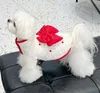 Hundebekleidung Winter-Daunenjacke, gepolsterter Prinzessinnenrock, Gürtel-Traktion