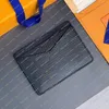 Unisex moda swobodna projektant luksusowy uchwyt na karty kredytowej Neo Portfel Kluczowa torebka torebka Top Lustro Jakość M60166 N62666 M67210 Biznes