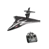 Flygplan Modle Waterproof and Fall Resistant Land Air Raptor H650 Fast Wing Foam Brushless Motor Remote Control 230808