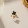 Designer-Schmuck-Klee-Ring, klassischer Diamant-Schmetterling, Eheringe für Frau und Mann, Liebe, Gold, Silber, Chrom, Herz, Valentinstag, Muttertag, Geschenkz40b