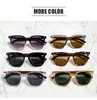 Sunglasses Retro Square Brand Big Frame Women Korean Style Ladies Sun Glasses Uv400 Male 2023