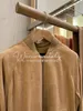 Herrjackor Autumn and Winter Loro Piana Camel Suede Bombers