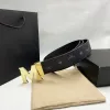 Modeontwerper Herenriem Echt lederen riemen voor vrouwen Gladde gouden vrouw Luxe riemen Ceinture Luxe tailleband