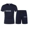 Kläderuppsättningar varumärke sportkläder modedesigner mens tracksuits t-shirt byxor bytesdräkt kostym gym shorts sommar skjorta avslappnad topp väst dr dhsn3