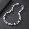 Kettingen 2023 Originele imitatie Pearl choker ketting voor mannen vrouwen goud zilveren kleur miami cuban link ketting hiphop sieraden