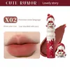 Lipgloss Cute Rumor Bunny Lippenstift Weihnachten Rotkäppchen Limited Velvet Fog Matte Glitter Glaze Gifts 230809