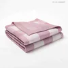 Coperte Fasce Coperta in cotone per bambini lavorata a maglia tela super morbida neonato ragazza ragazzo letto divano cesto coperta passeggino ordito filato lettino Z230809