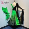 Stage Wear B-23061 Femmes Danse Moderne Strass Couleur Diversité Robe Salle De Bal Norme Nationale Valse Compétition Performance