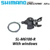 Велосипедные переводы Shimano Deore M6100 1x12 Скорость Группа 12 Правый рычаг рычага CN CN Chain Rd Sunshine Cassette T 50t 52T 230808