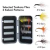 Rod Reel Combo Goture Tenkara Fishing Kit Ultra Light Carbon Fly 3 6m Mainline Tippet Flies Set Hook Keeper and Accessories 230809